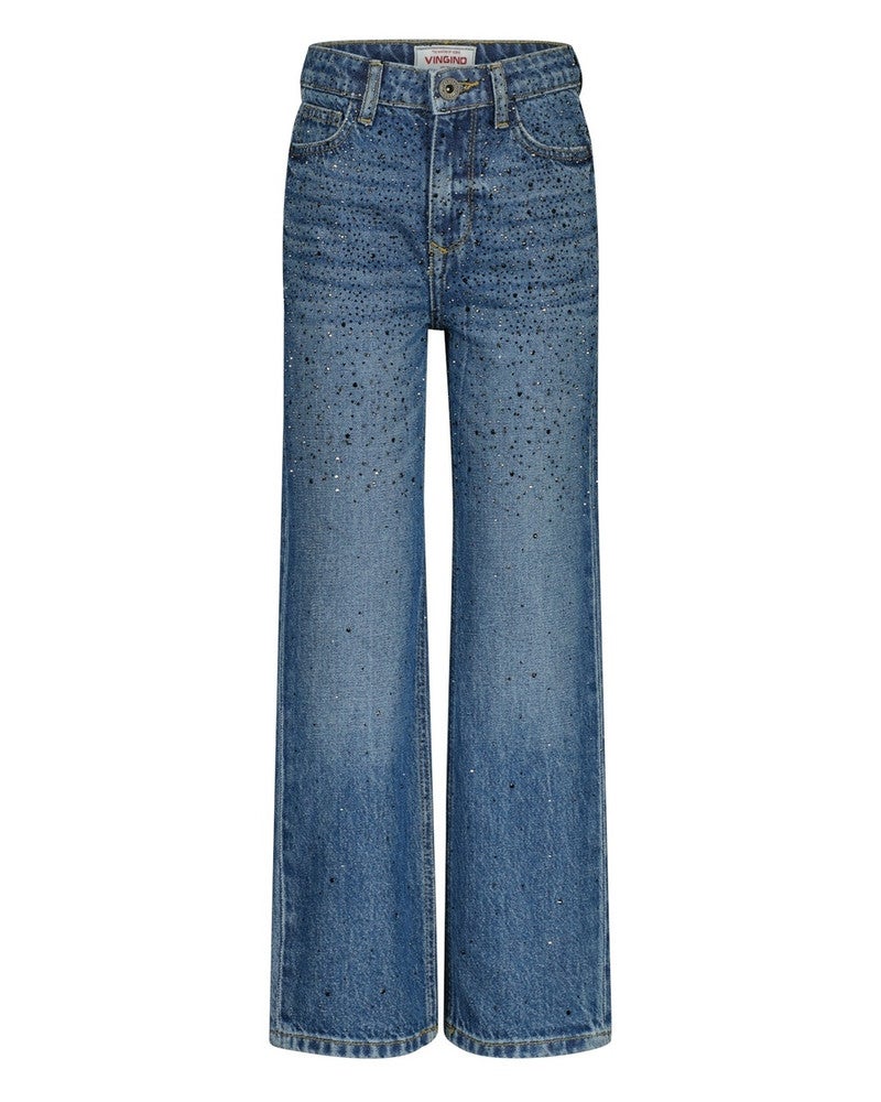 Cato Stones Wide Leg Blauw Cato Stones Wide Leg Blauw