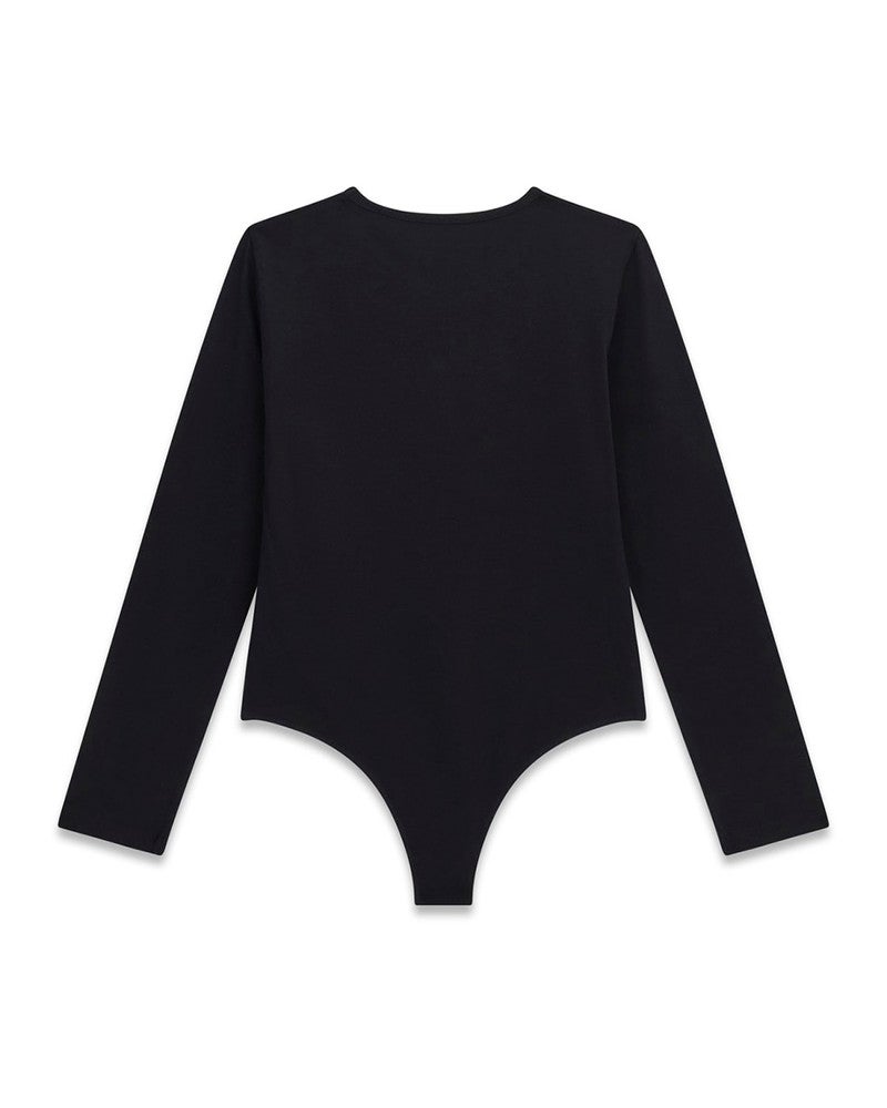 LS Bodysuit Guess Zwart 1 LS Bodysuit Guess Zwart 1