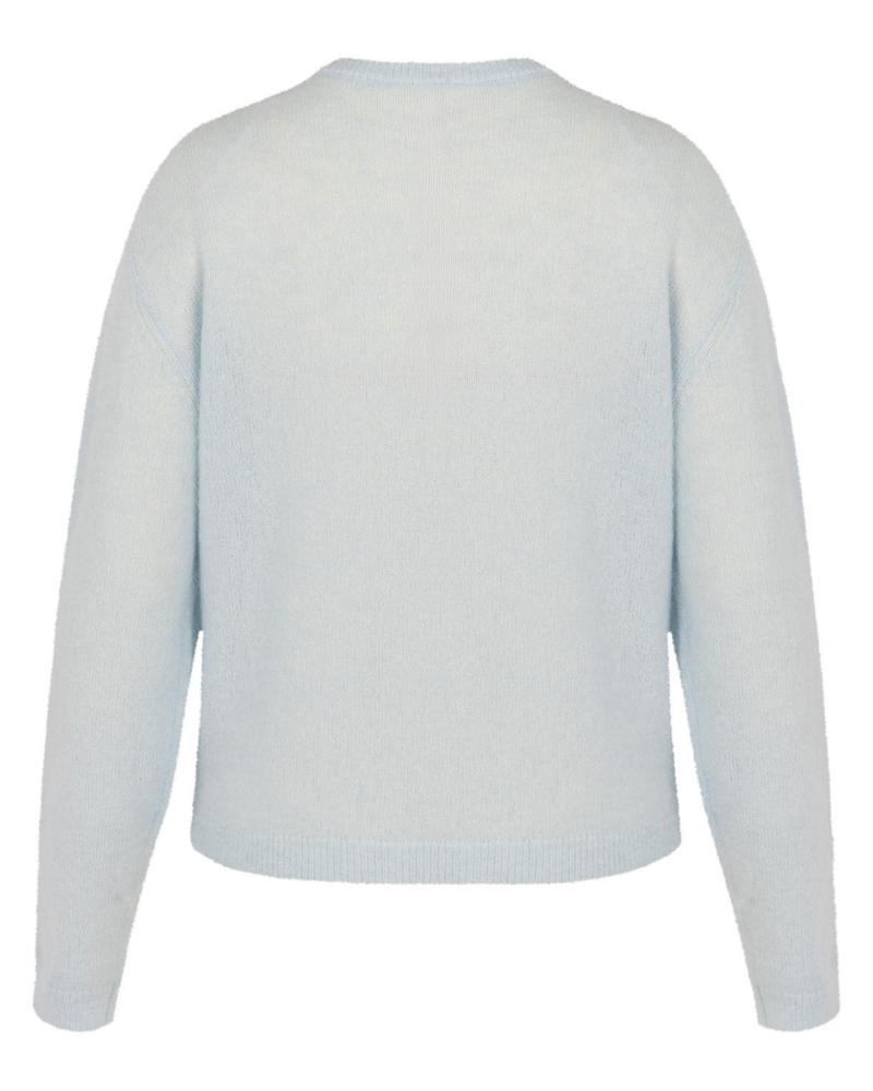 Bibi mohair cardigan Licht Blauw Bibi mohair cardigan Licht Blauw