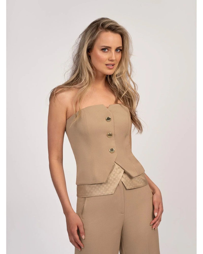 Oakland Waistcoat Bruin 1 Oakland Waistcoat Bruin 1