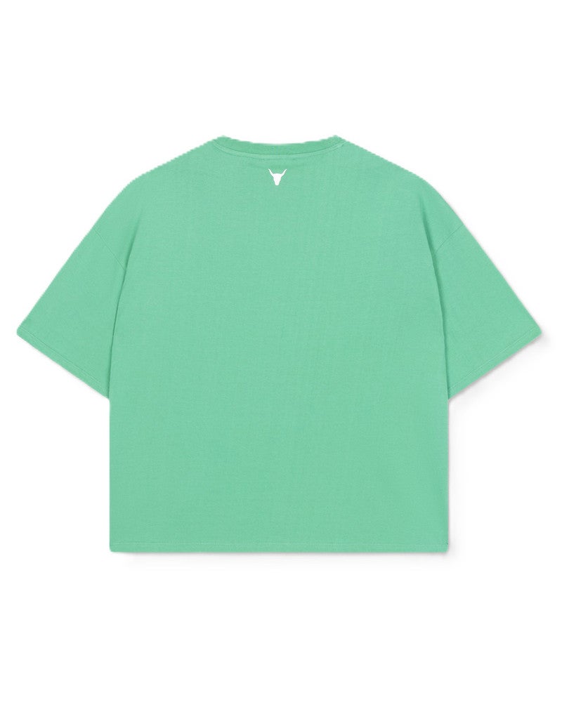 ladies knitted The label t-shirt Groen ladies knitted The label t-shirt Groen