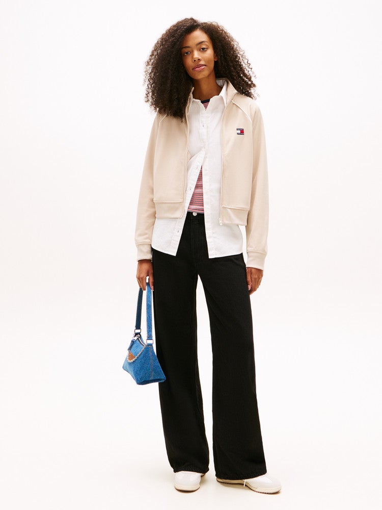 TJW Badge Track Jacket EXT Zand TJW Badge Track Jacket EXT Zand