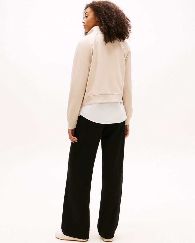 TJW Badge Track Jacket EXT Zand TJW Badge Track Jacket EXT Zand