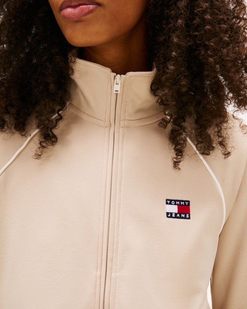 TJW Badge Track Jacket EXT Zand TJW Badge Track Jacket EXT Zand