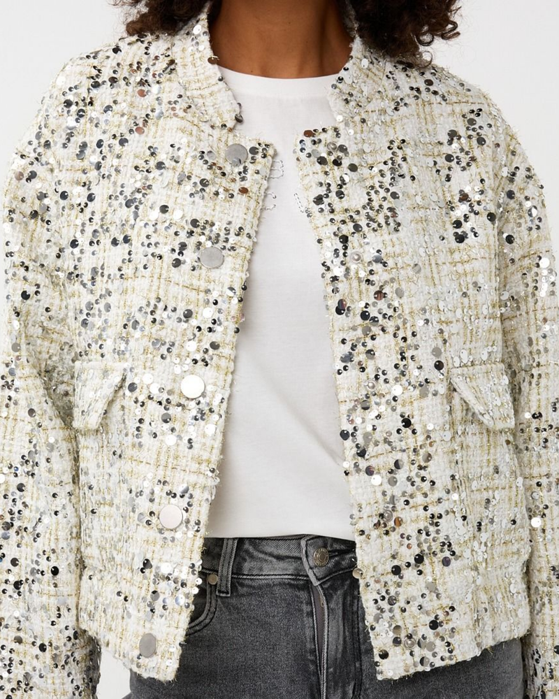 Jacket bomber sequins Off White Jacket bomber sequins Off White