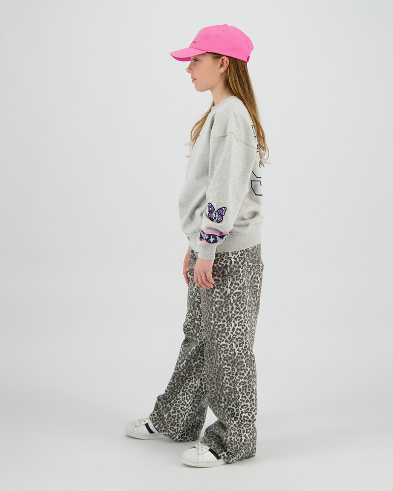 Namire Sweater Butterfly Grijs Namire Sweater Butterfly Grijs