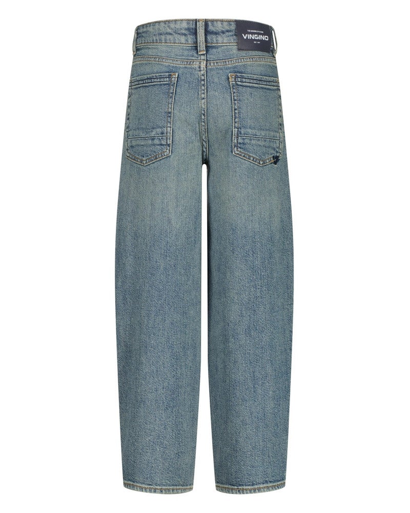 Keaton Baggy Jeans Blauw Keaton Baggy Jeans Blauw