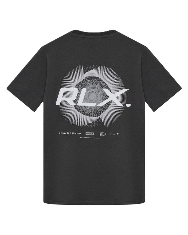 T-Shirt RLX Backprint Circle Antraciet T-Shirt RLX Backprint Circle Antraciet