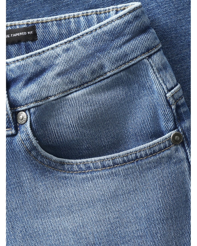 2410 Loose Tapered Fit Jeans Blauw 2410 Loose Tapered Fit Jeans Blauw