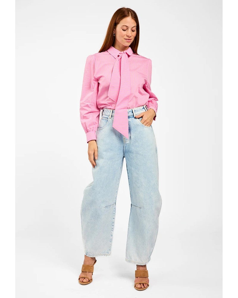 FENNE COLORED STRIPE CO 522 Roze FENNE COLORED STRIPE CO 522 Roze