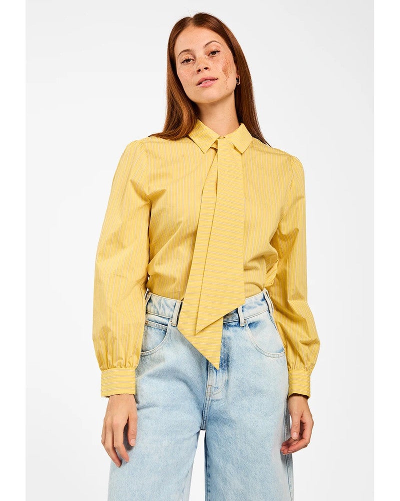 FENNE COLORED STRIPE CO 522 Geel FENNE COLORED STRIPE CO 522 Geel