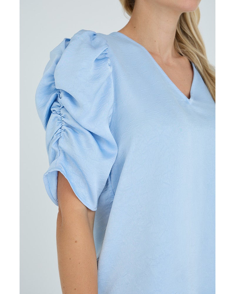 Sindrella blouse Licht Blauw Sindrella blouse Licht Blauw
