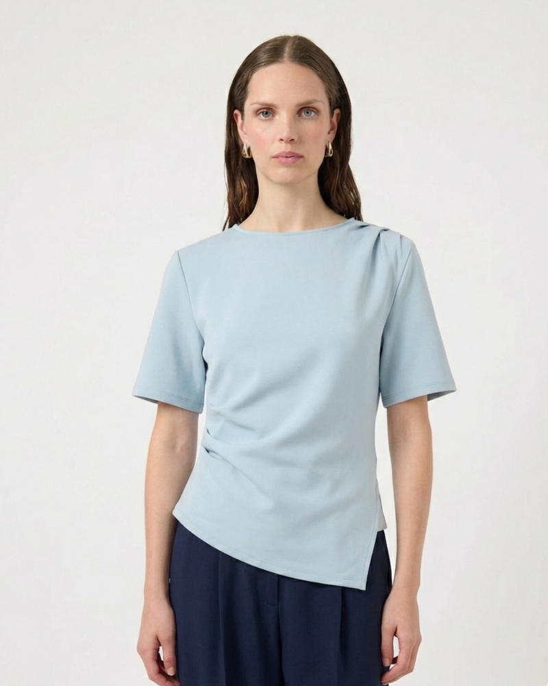 YASPINA 2/4 TEE S. Blauw YASPINA 2/4 TEE S. Blauw