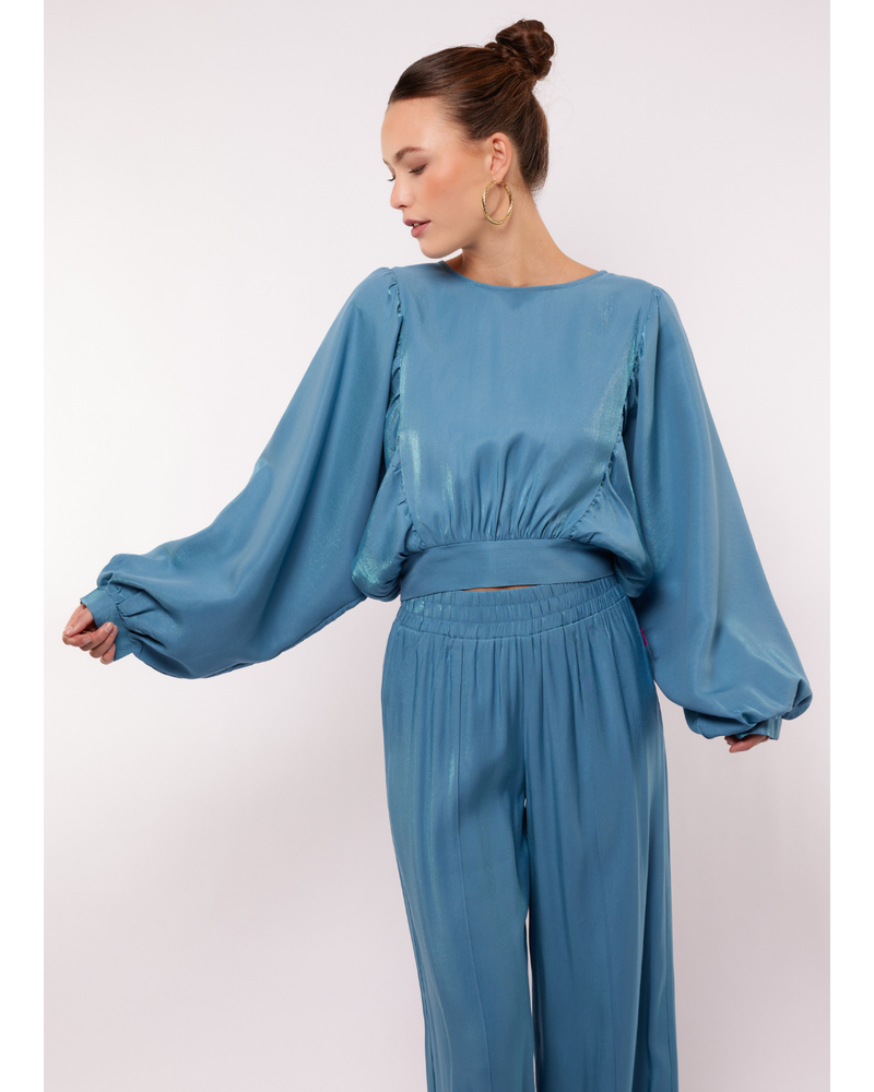 Tes top Blauw Tes top Blauw