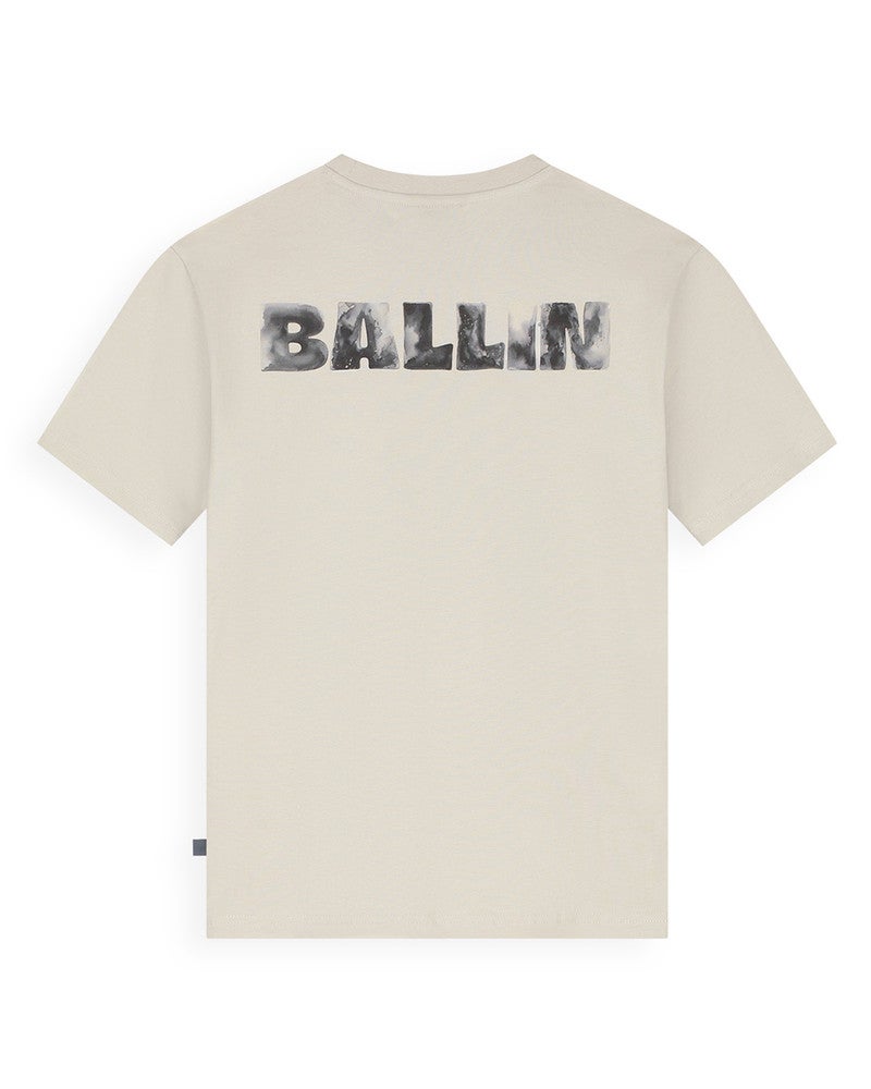 Junior Ballin Watercolor Effect T-shirt Zand Junior Ballin Watercolor Effect T-shirt Zand