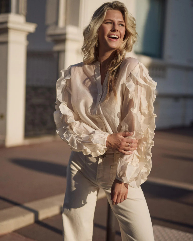 Margriet Blouse Off White Margriet Blouse Off White
