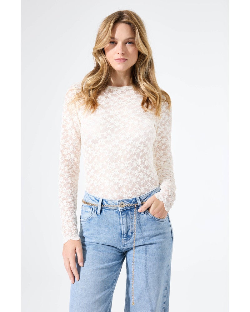N260210 Ladies T-shirt Ecru N260210 Ladies T-shirt Ecru