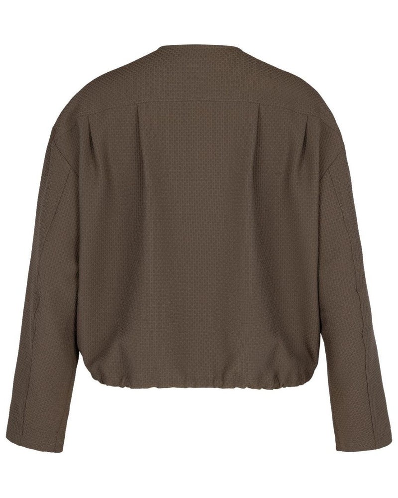 Selma waffle jacket Groen Selma waffle jacket Groen