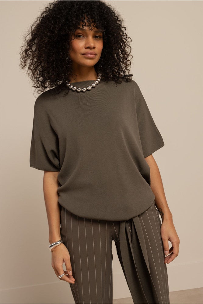 Jottie knot pullover Groen Jottie knot pullover Groen