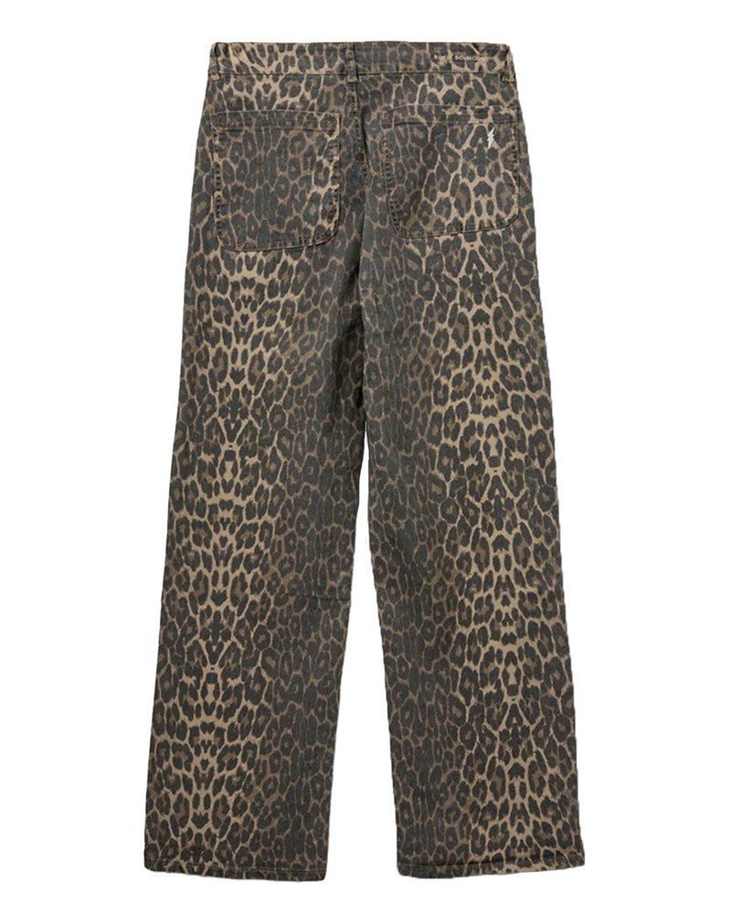 SIENNASW LEOPARD TROUSERS Bruin 1 SIENNASW LEOPARD TROUSERS Bruin 1