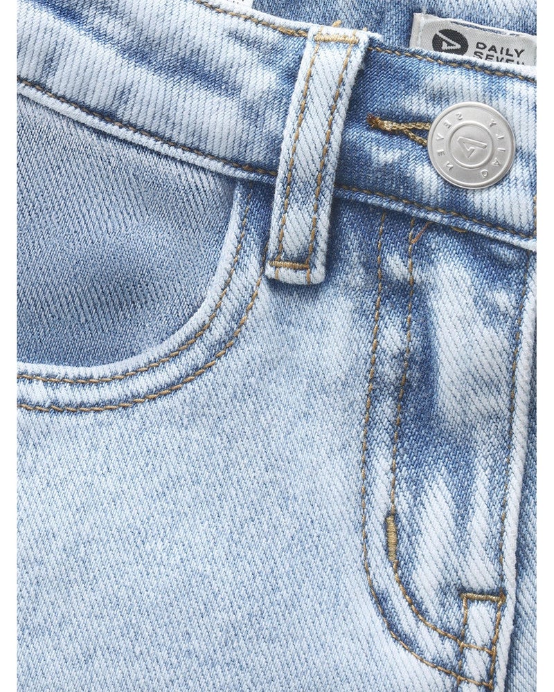 Denim Barrel Fit Blauw Denim Barrel Fit Blauw