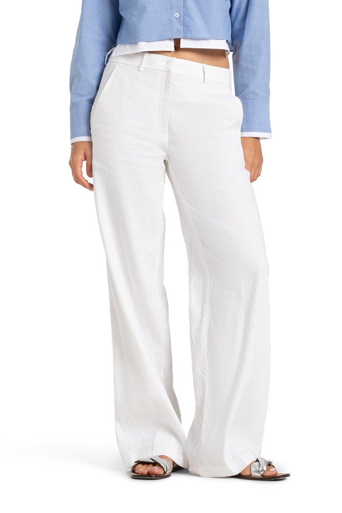 Mira Wide Leg Pantalon Wit 1 Mira Wide Leg Pantalon Wit 1