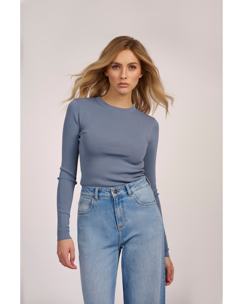 Jolie Top LS Blauw Jolie Top LS Blauw
