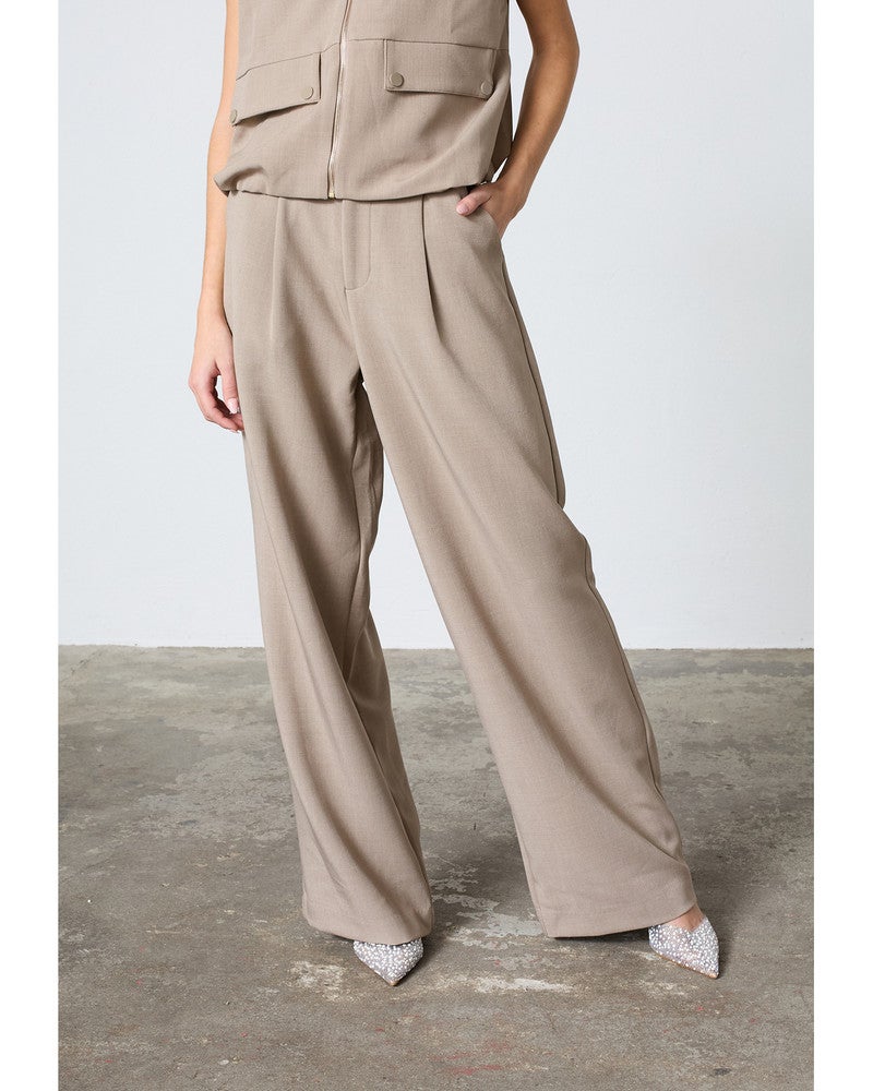 GREAT-PA3 Wide Pants Zand GREAT-PA3 Wide Pants Zand