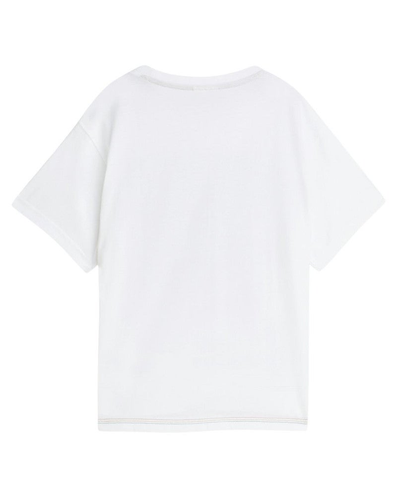 Front artwork relaxedfit Tshirt Wit 1 Front artwork relaxedfit Tshirt Wit 1