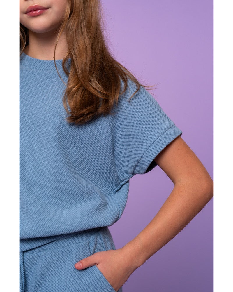 Sweater ss comfy Blauw Sweater ss comfy Blauw