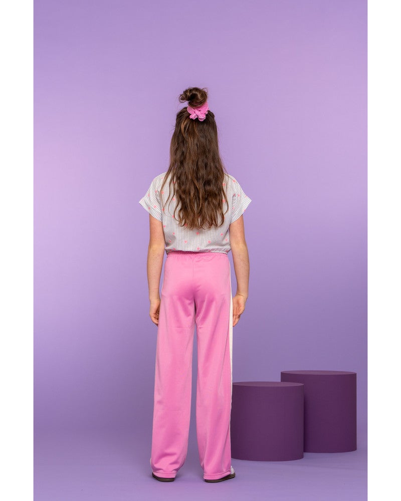 Track pants stripe Roze Track pants stripe Roze