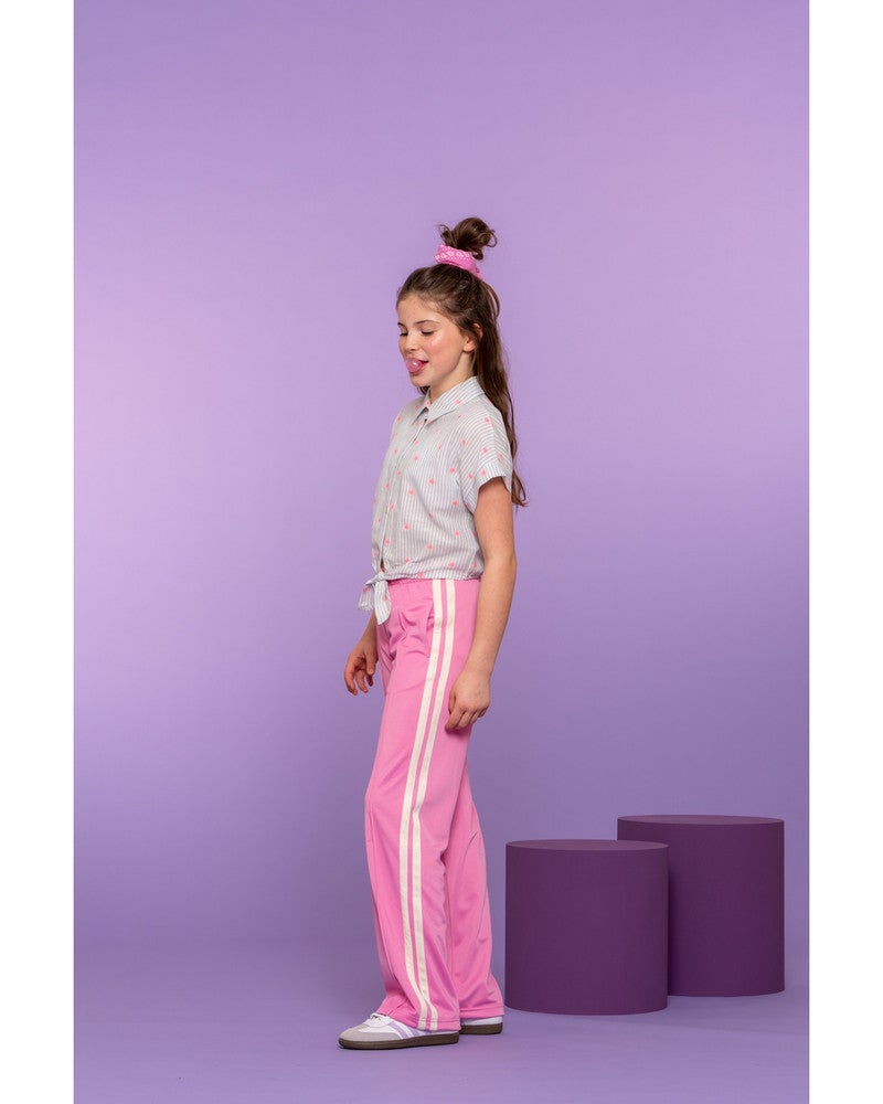 Track pants stripe Roze Track pants stripe Roze