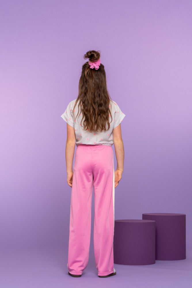 Track pants stripe Roze Track pants stripe Roze