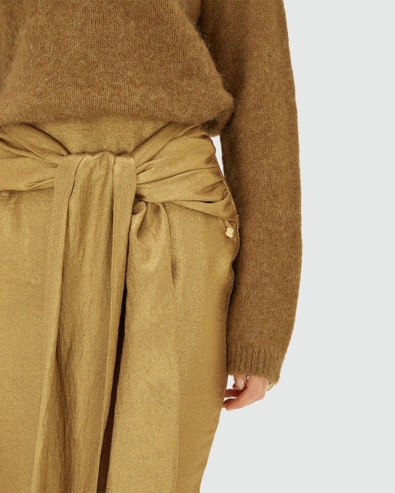 JAIME fitted midirok Goud JAIME fitted midirok Goud