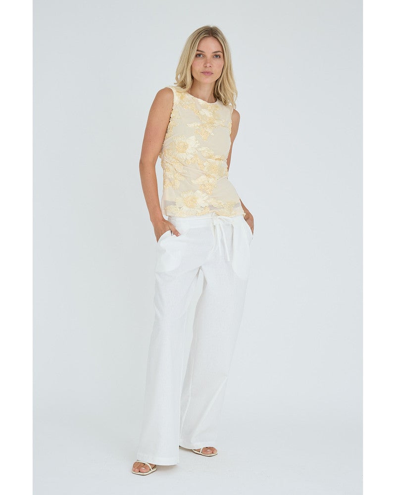 Romy top Geel Romy top Geel