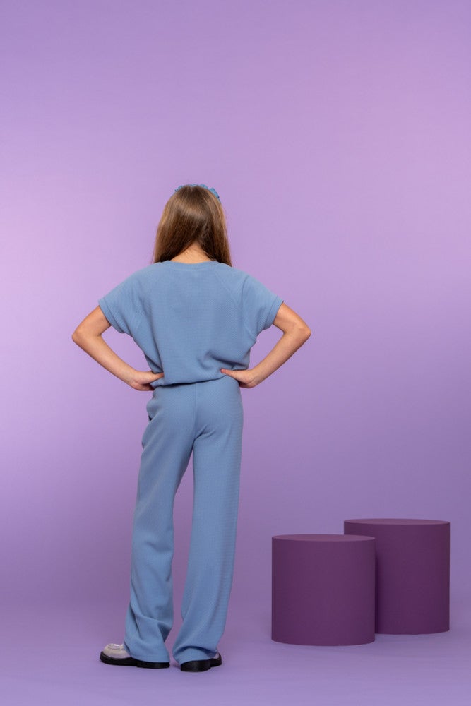 Pants comfy fit Blauw Pants comfy fit Blauw