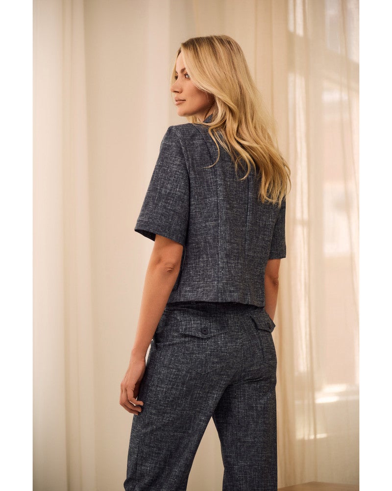 Blazer Summa Lano Donker Blauw Blazer Summa Lano Donker Blauw