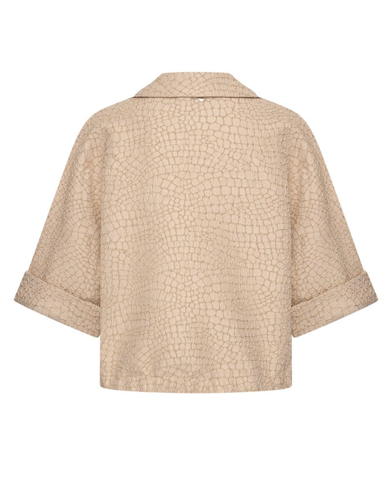 Blazer Pien Croco Zand Blazer Pien Croco Zand