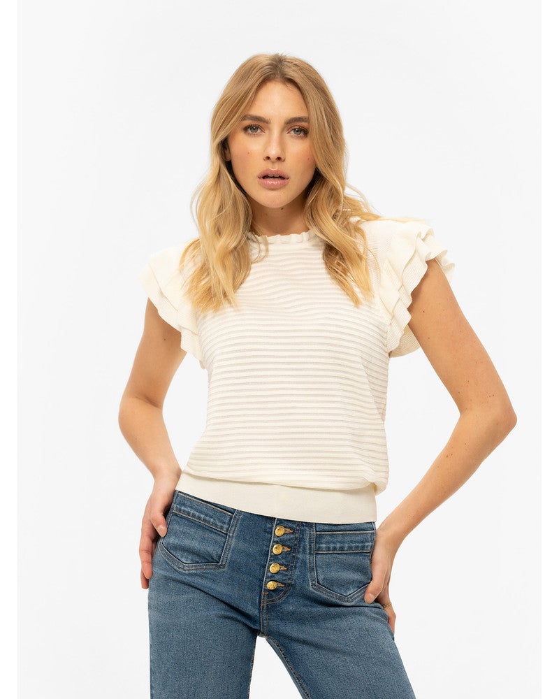 Merlou Top Ecru Merlou Top Ecru