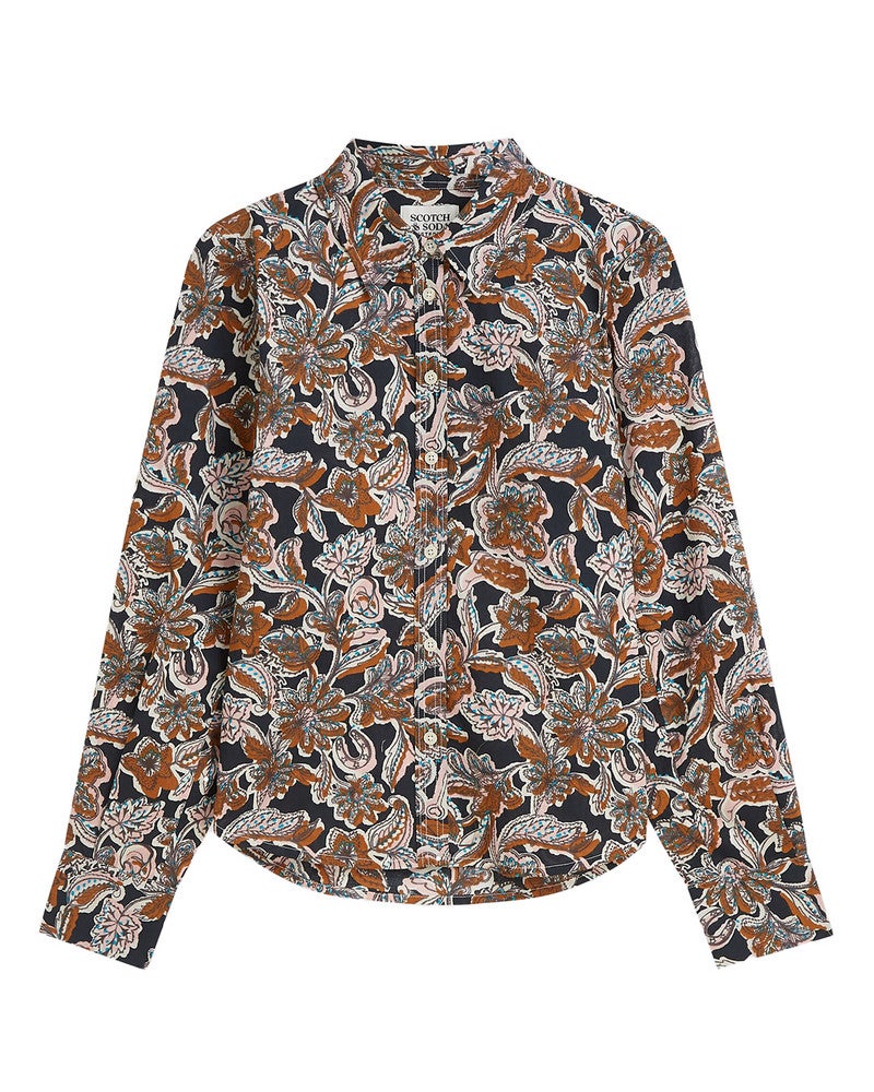 PRINTED RELAXED FIT SHIRT Print PRINTED RELAXED FIT SHIRT Print