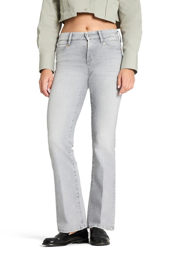 Paris Flared Jeans Grijs Paris Flared Jeans Grijs