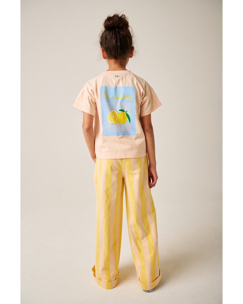 Lemons Tee Backprint Oranje Lemons Tee Backprint Oranje