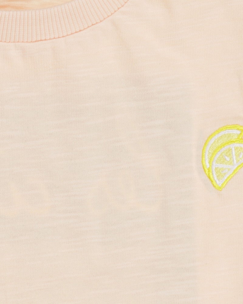 Lemons Tee Backprint Oranje Lemons Tee Backprint Oranje