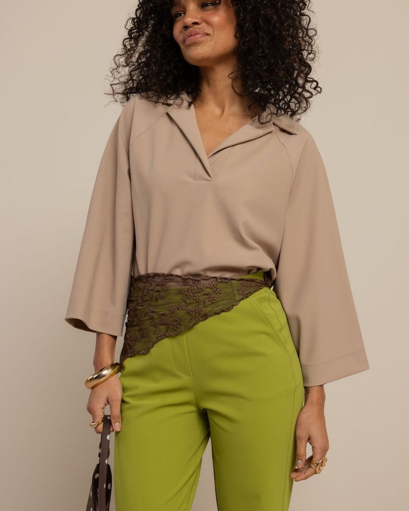 Remi bonded top Beige Remi bonded top Beige