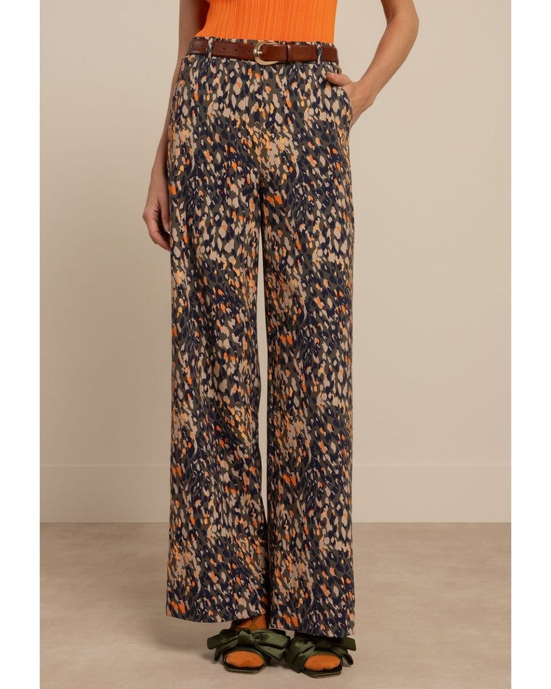Lexie leopard trousers Multi Lexie leopard trousers Multi