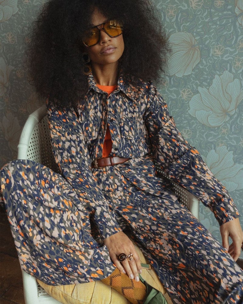 Bodil leopard jacket Multi Bodil leopard jacket Multi