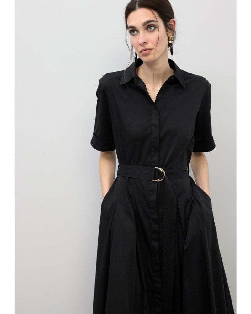 Midi Dress Zwart 1 Midi Dress Zwart 1