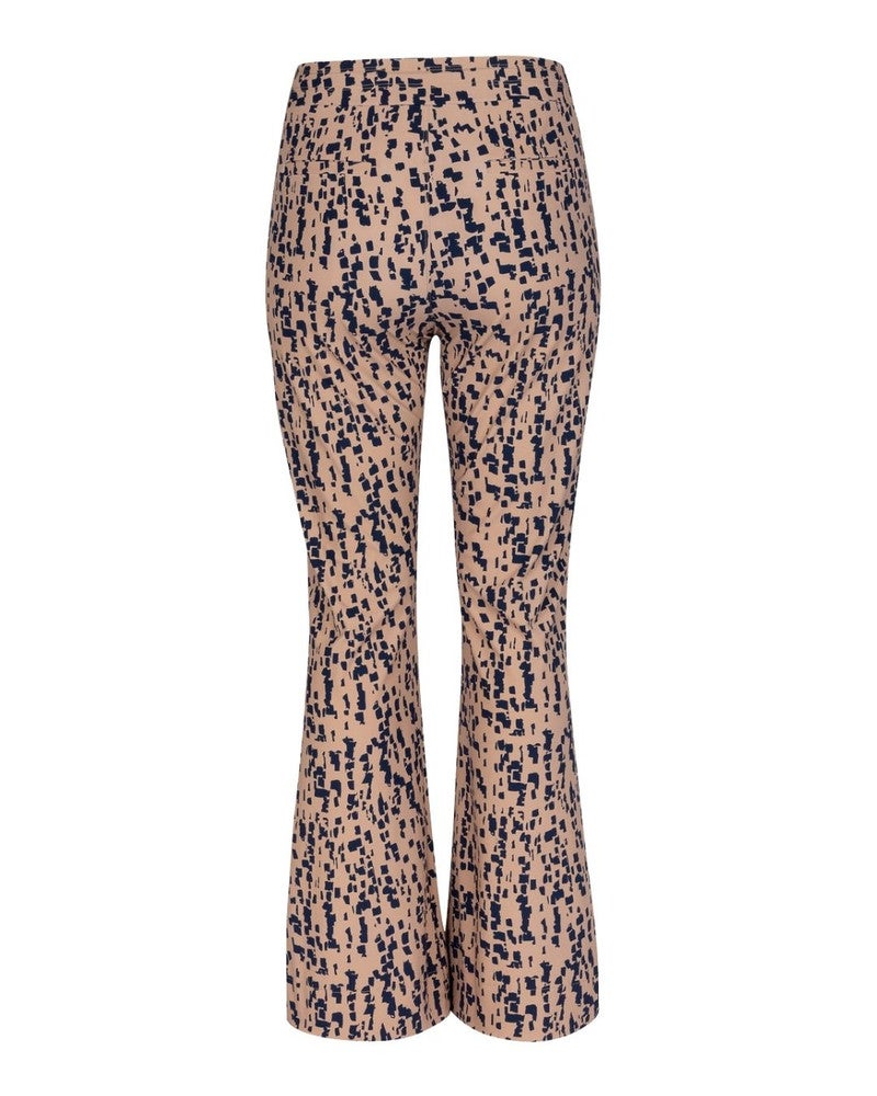 Flair drawstring block trousers Beige Flair drawstring block trousers Beige