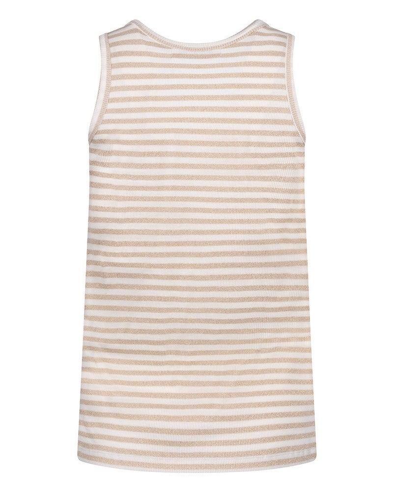 Steffie Singlet Lurex Off White Steffie Singlet Lurex Off White