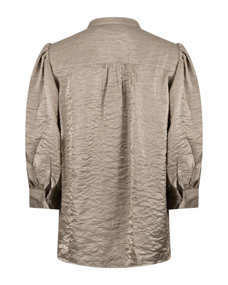 Lilly Blouse Shiny Groen Lilly Blouse Shiny Groen